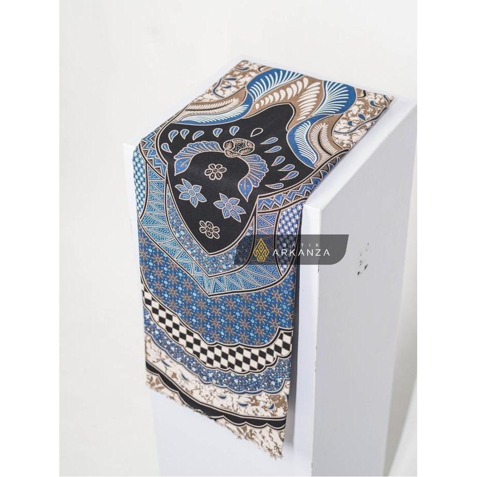 Kain Batik Arkanza Dewanagari Premium 2,4m - Best Seller, Wajib Koleksi, untuk Berbagai Busana,