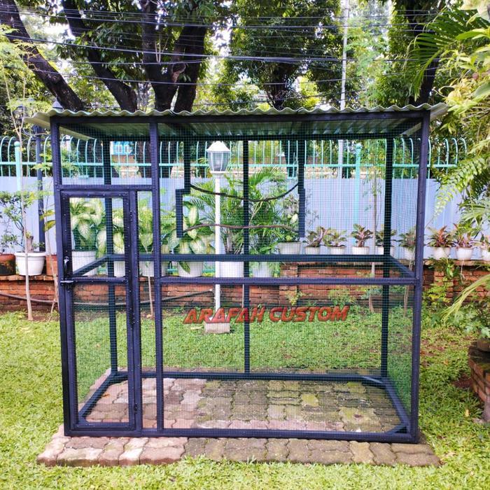 Kandang Burung Aviary Lovebird Murai