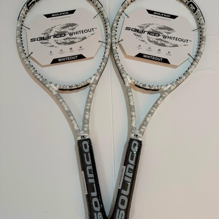 Raket Tenis Solinco Whiteout V2 290 305 Solinco Tennis Racket - 290/G2