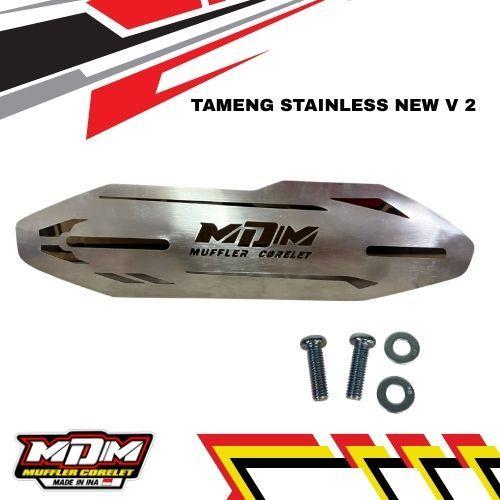 Mdm Racing Muffler Tameng Stainless New V2 Mdm