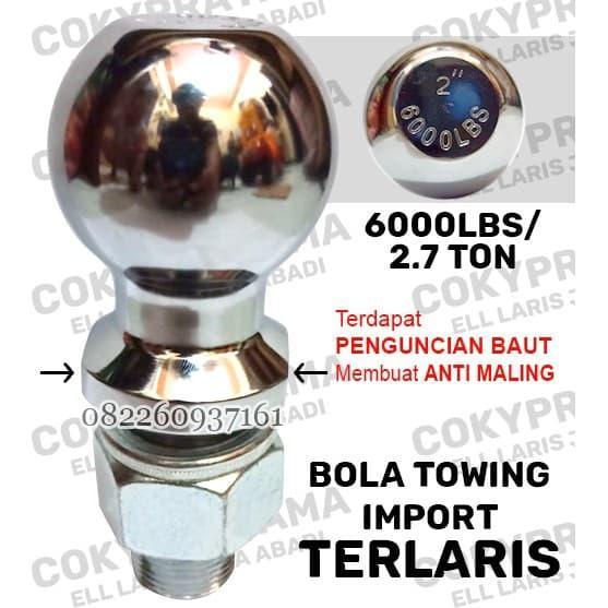 Bola Towing Baut Towing Mobil 05 Hitch Ball