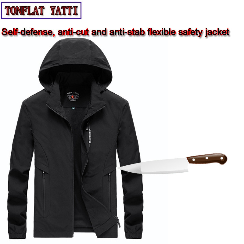 Self-Defense Stab-Resistant Cut-Proof Jacket Soft Stealth Swat Fbi