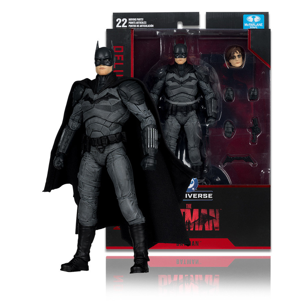 Mcfarlane Toys DC Theatrical Commissioner GordonBatman 2022Battle Damaged CatwomanMr Freez 7in