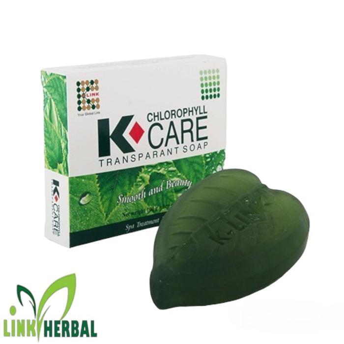 K-CARE Chlorophyll Transparant Soap I Sabun Padat Klorofil Klink I Sabun Mandi Chlorofil K-Link