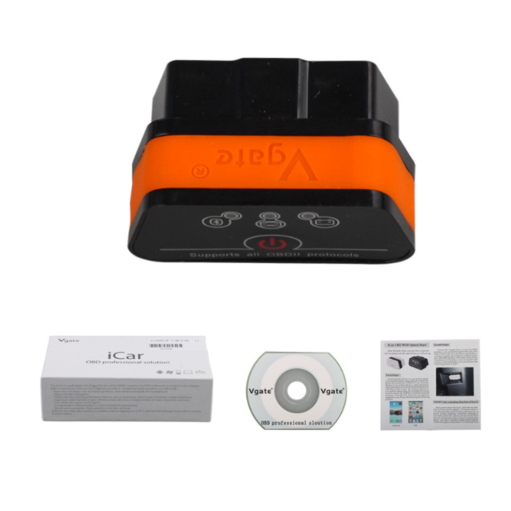 Vgate iCar2 ELM327 obd2 BTelm 327 V2.1 obd 2 BT ELM 327 OBDII Code