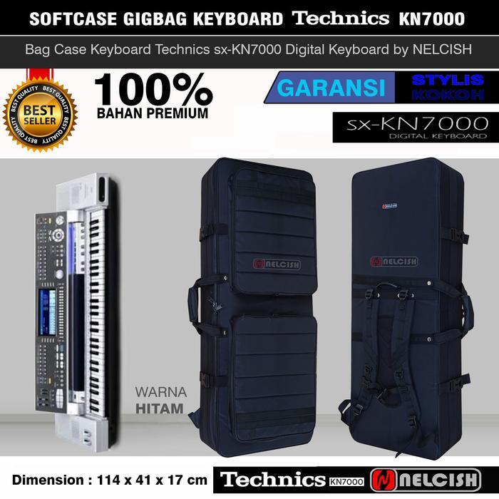 Softcase Tas Gigbag Keyboard Technics Kn7000 Digital Keyboard Bag Case Sx-Kn 7000 By Nelcish