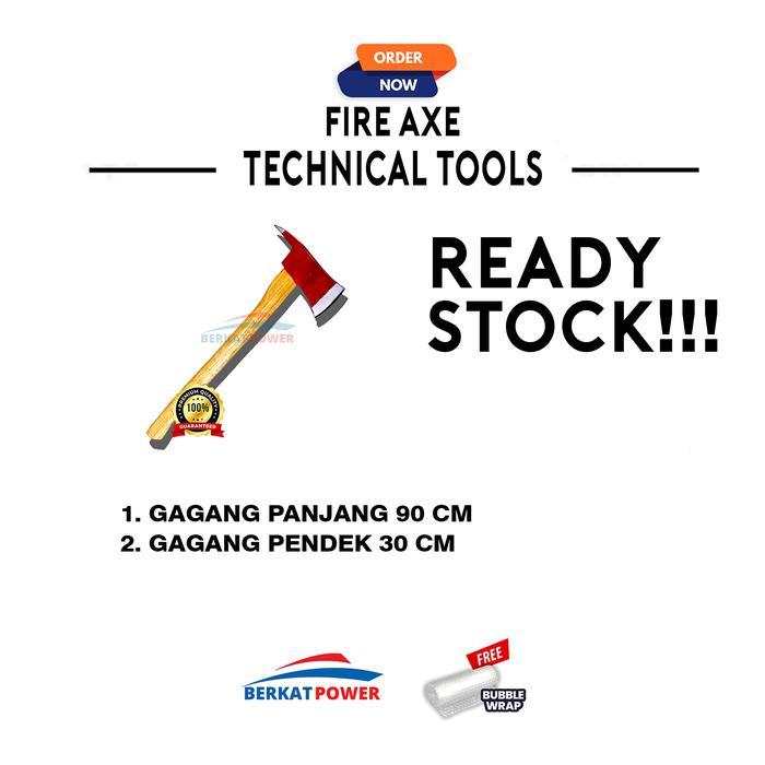 READY Kapak Pemadam Fire Axe Safety Alat Pemadam