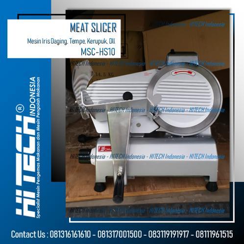 Produk Pilihan Meat Slicer Fomac Msc-Hs10 Mesin Iris Daging Slicer Daging