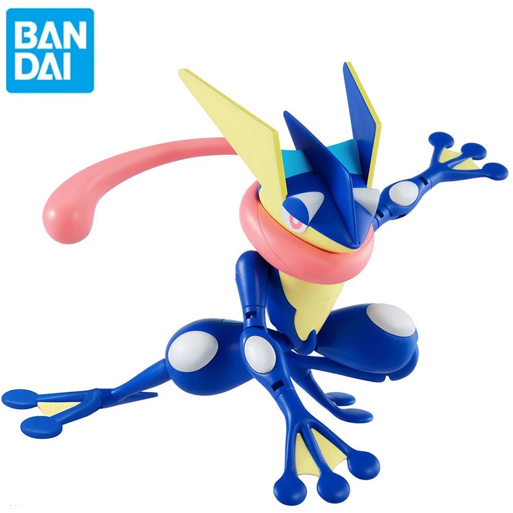 Bandai Pokemon Figures Plamo Greninja el Toys Anime Game Gifts olletible Ornaments Figure el Toys
