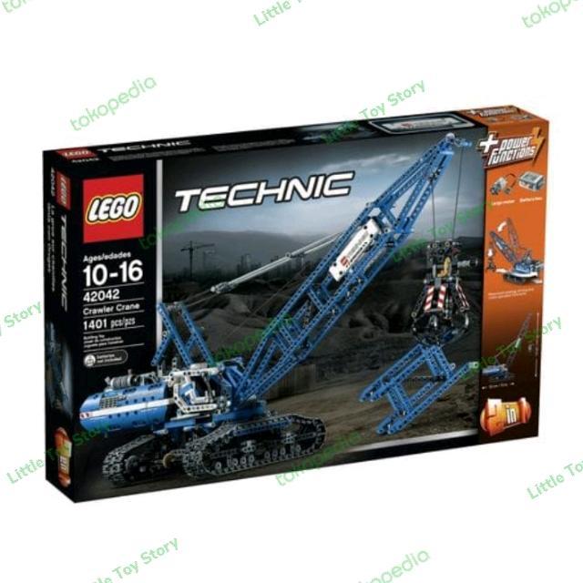 LEGO TECHNIC 42042 CRAWLER CRANE RETIRED SET