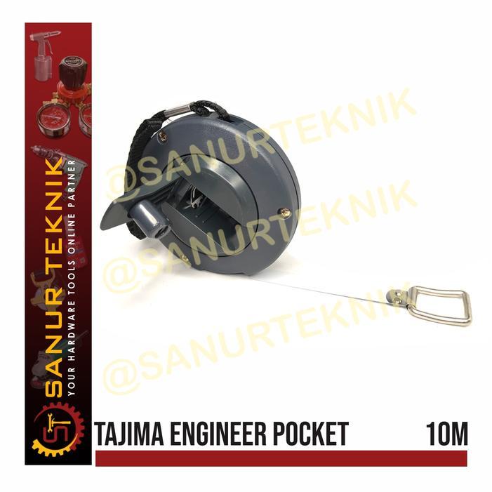 Tajima 10 Meter / Engineer Pocket / Meteran Saku / Meteran Mini 10 M