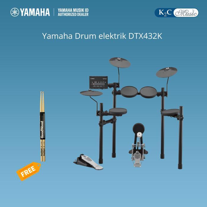 Yamaha Elektrik Drum DTX-432K / DTX432K / DTX 432K / DTX 432 - Unit