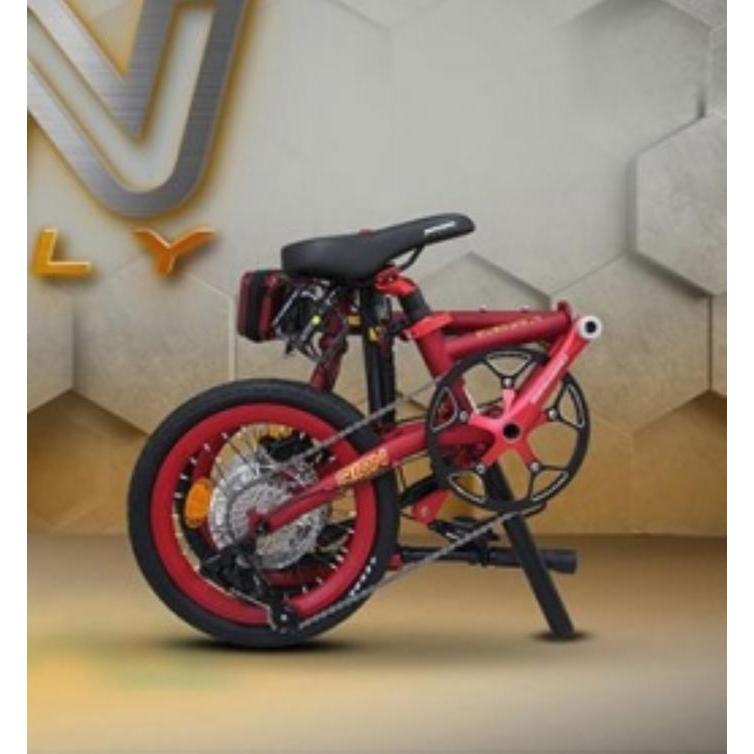 TERLARIS Sepeda Lipat MAXIMO Piegare 16 Inch RION Chromoly EX9 8.0 Outdoor