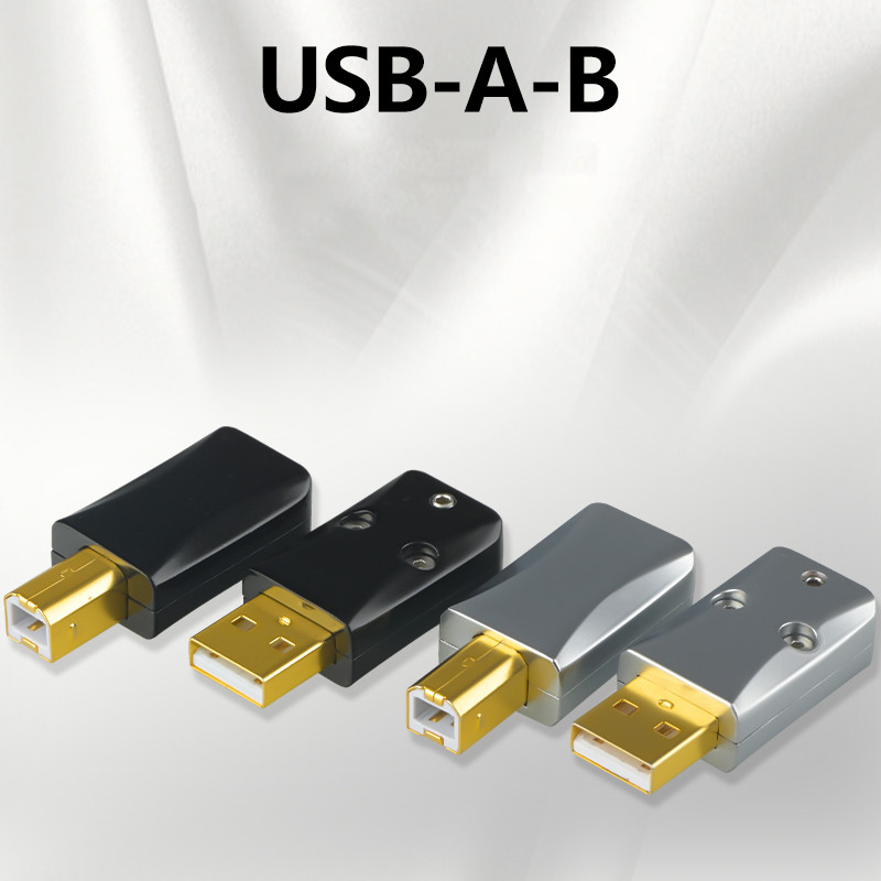 HiFi Audio USB Data Cable DIY Type A Type B USB A USB B USB 2.0 Connector Jack Tail Sockect