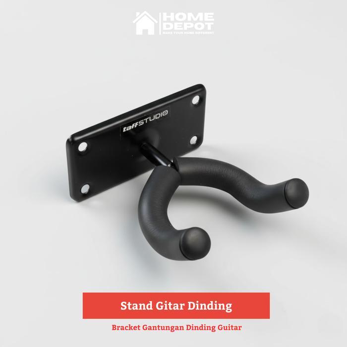 Stand Gitar Elektrik Gantung Besi Bracket Gantungan Dinding Guitar