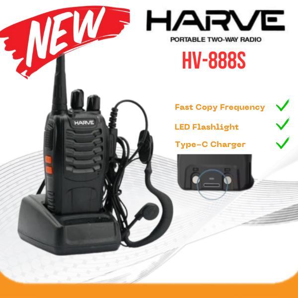 Handy Talky Harve HV-888s HT Harve 888s Single Band UHF