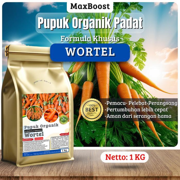 Pupuk organik granule booster, formula khusus tanaman Wortel, Pupuk Organik Granule Super