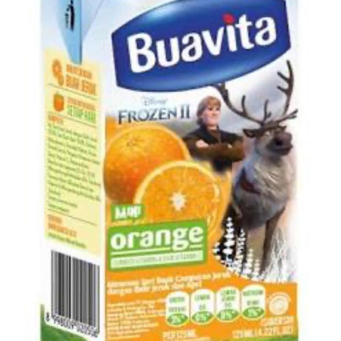 Buavita Orange Buavita Jeruk isi 125 ml 40 pcs 1Dus Juice Jus
