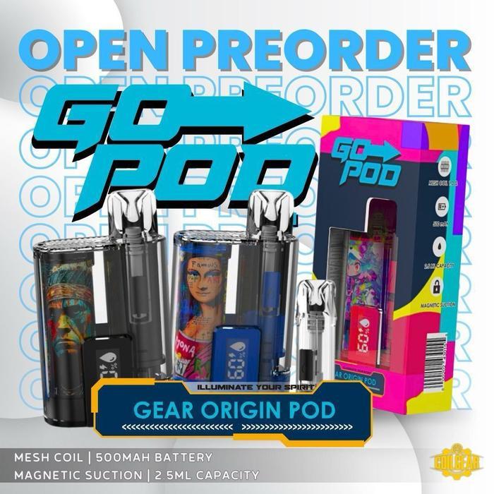 UA GO POD 500MAH BY COIL GEAR AUTHENTIC