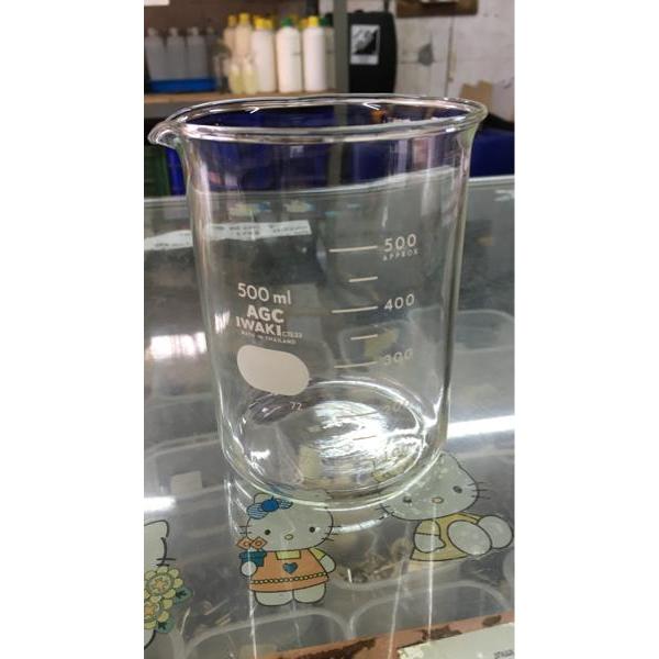 Gelas ukur pyrex 500ml