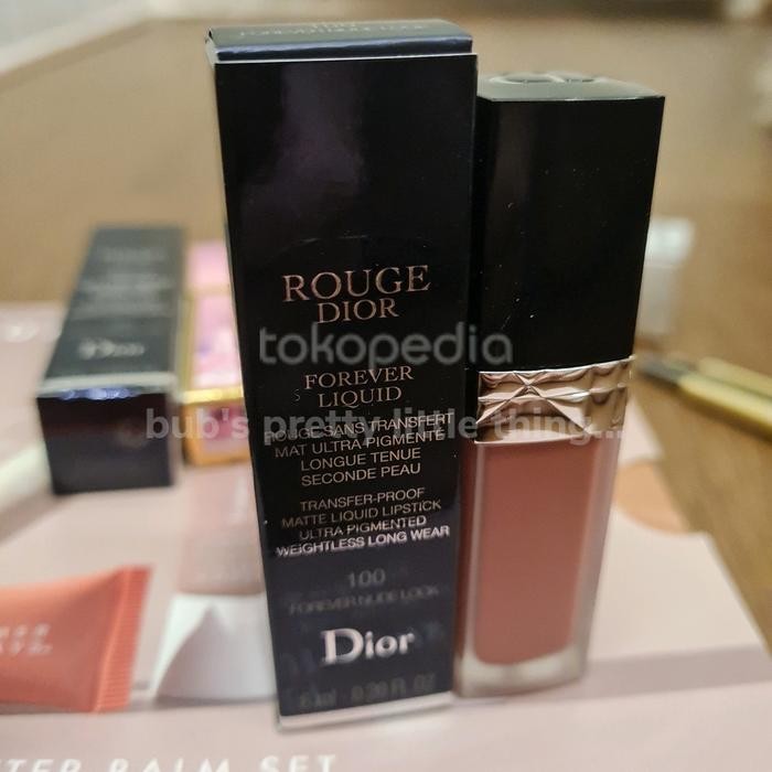 dior rouge forever liquid matte lipstick [kualitas terbaik]