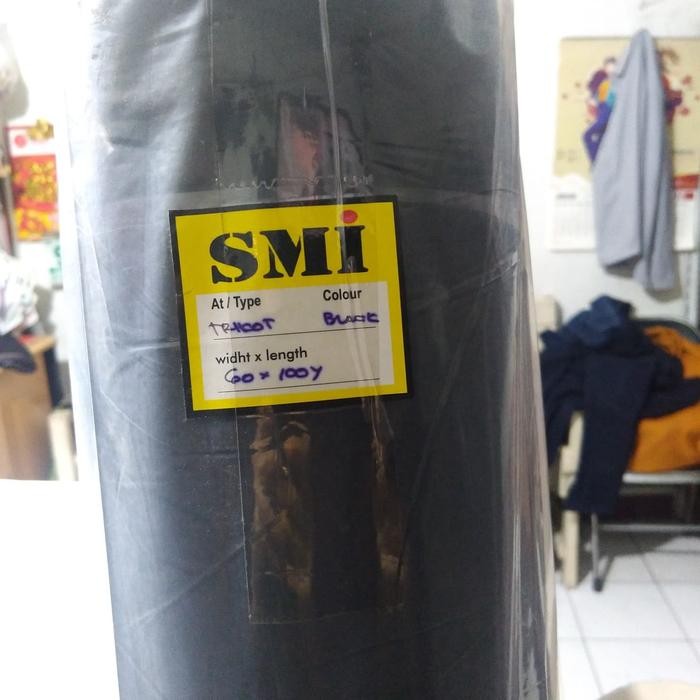 Terlaris trikot hitam tipis warna hitam 100 yards SALE