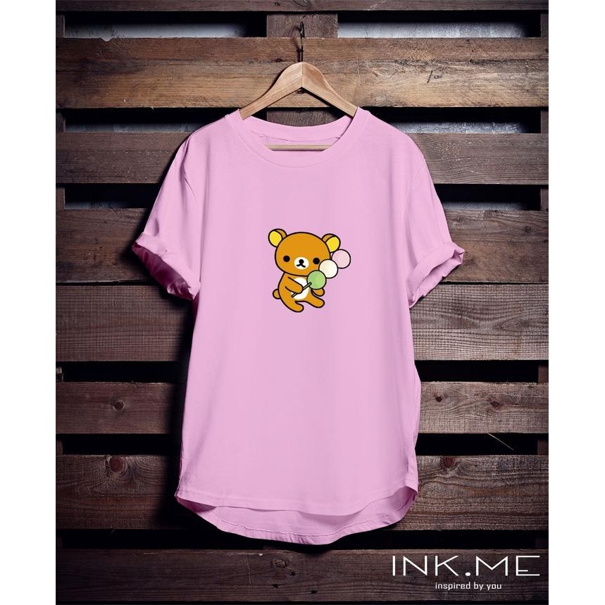 KAOS SANRIO RILAKKUMA - EAT RILAKKUMA TSHIRT best seller