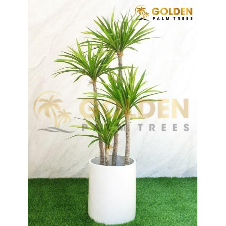 Pohon artificial pandan bali cabang 4 + pot Tanaman