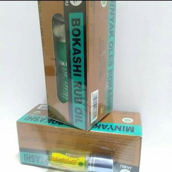 Bokashi Rub Oil Jumbo 140ml/Minyak Oles Bokashi
