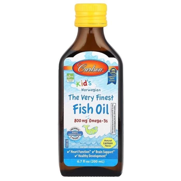Terlaris Carlson Fish Oil Kids 200 ml SALE