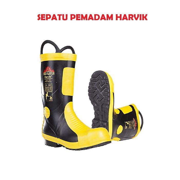 Sepatu Boots Pemadam Damkar Firefighter Harvik