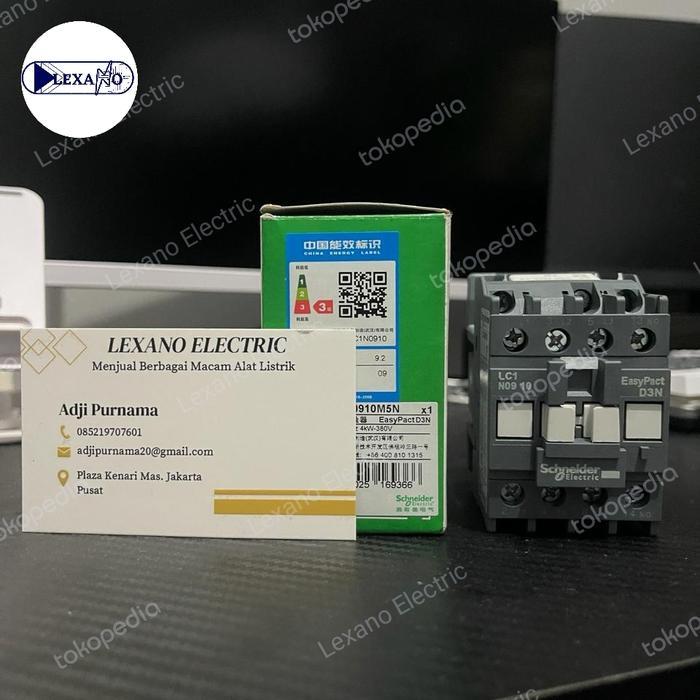 LC1N0910M5N Sneider D3N AC Kontaktor 9A 1NO 220V 24V