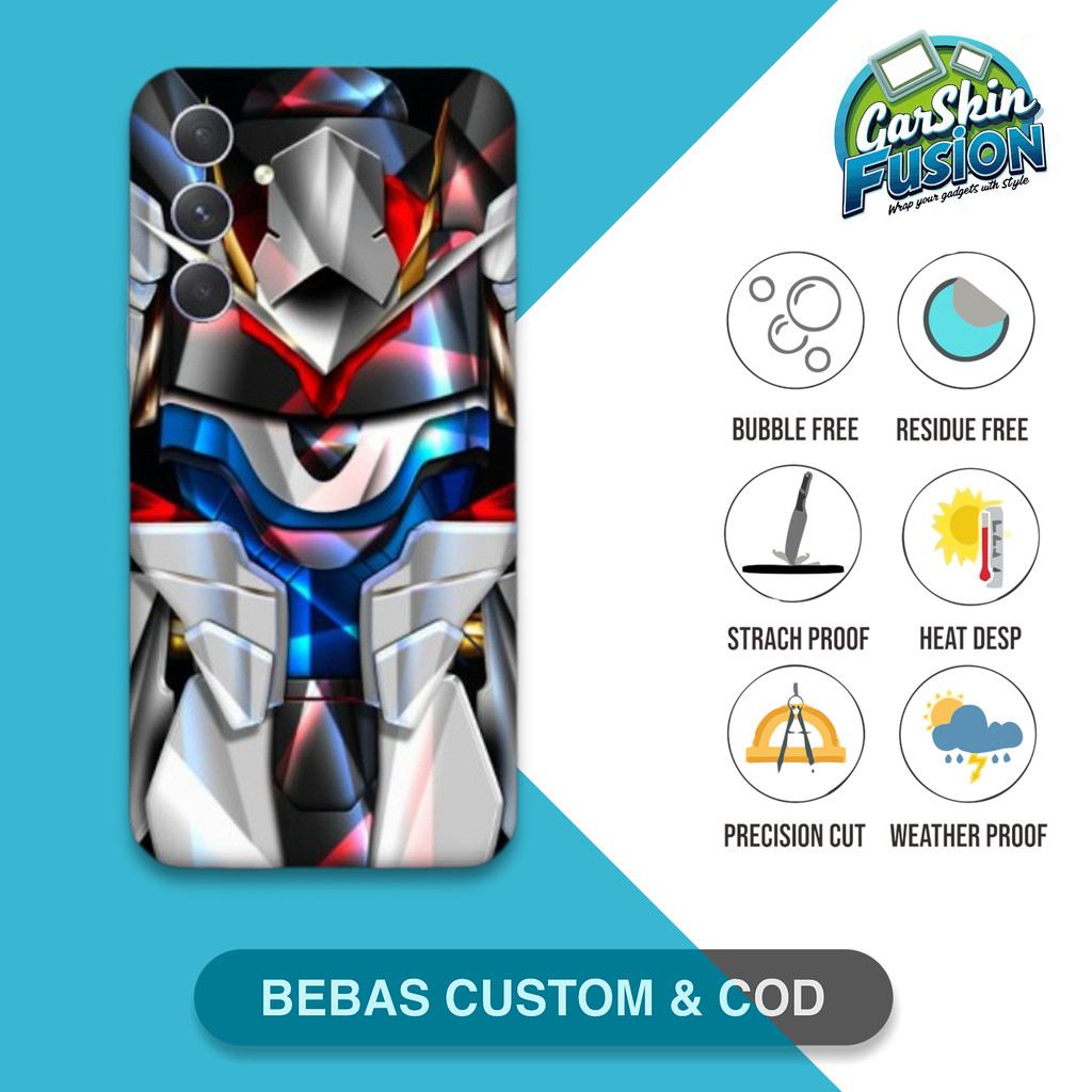 Garskin Skin Samsung A54 5G robo - 1 Anti-Scratch Protector Case | by Fusion Kode - jtA