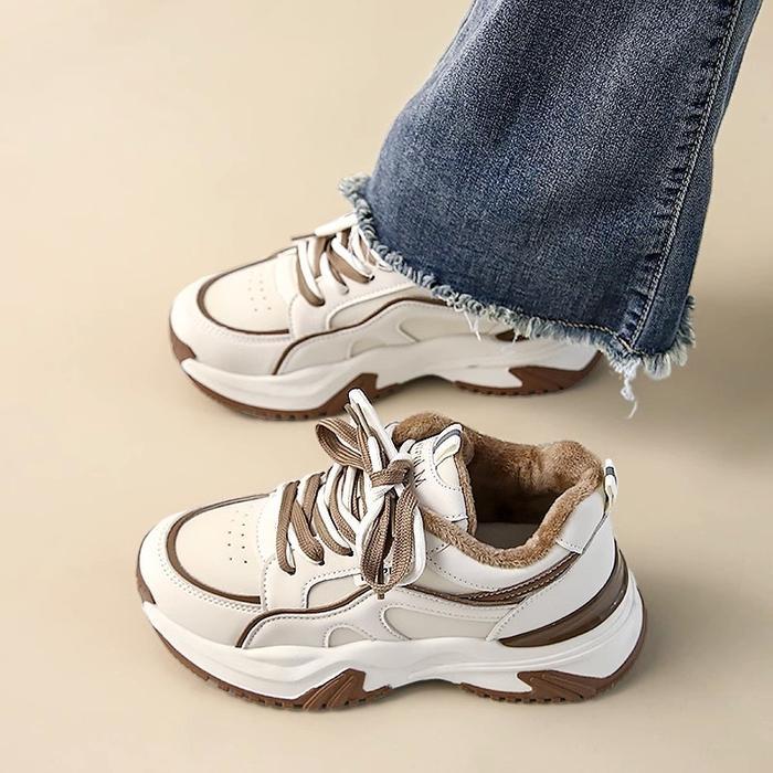 Gsi Chaewon Sepatu Olahraga Wanita Outfit Cewek Sneakers Wanita Model 1313 - Kasual Korea Style