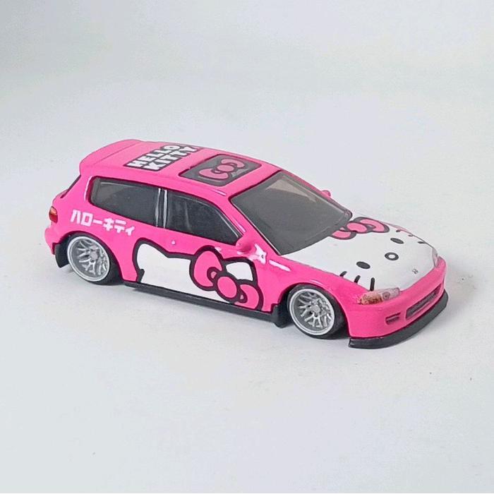 Hot Wheels Honda Civic EG Hello Kitty