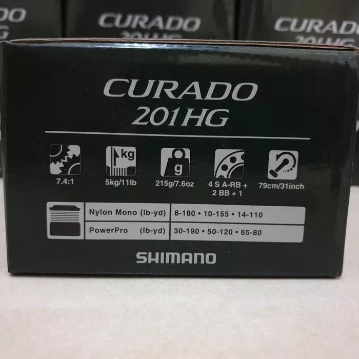 Reel Bait Casting SHIMANO CURADO K 201HG Best Quality
