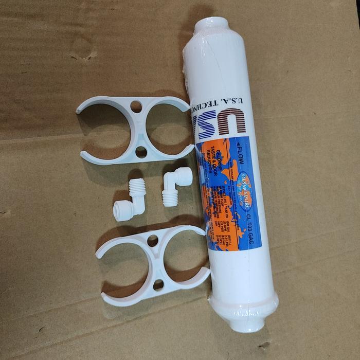 Paket Post Carbon Olsmo Pure Small Cl T33 Gac Reverse Osmosis