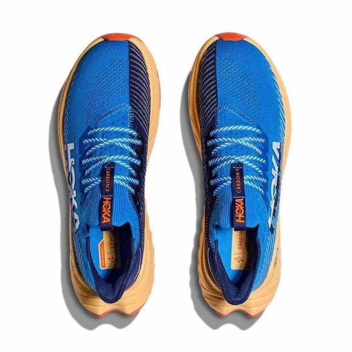 Hoka Carbon X 3 Mens Road Running Shoes - Bellwether Blue