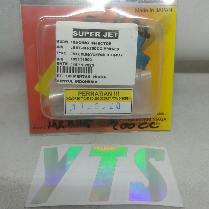 INJECTOR BRT MX/NVL/NVA/MIO-J/NMAX 150cc 180cc 200cc 250cc (8 12 HOLE) - 250cc