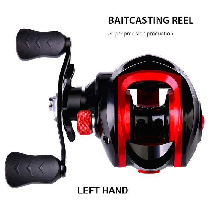 BAITCASTING REEL KIRI REEL BC 10KG DRAG MURAH CASTING BC CNC SPOOL