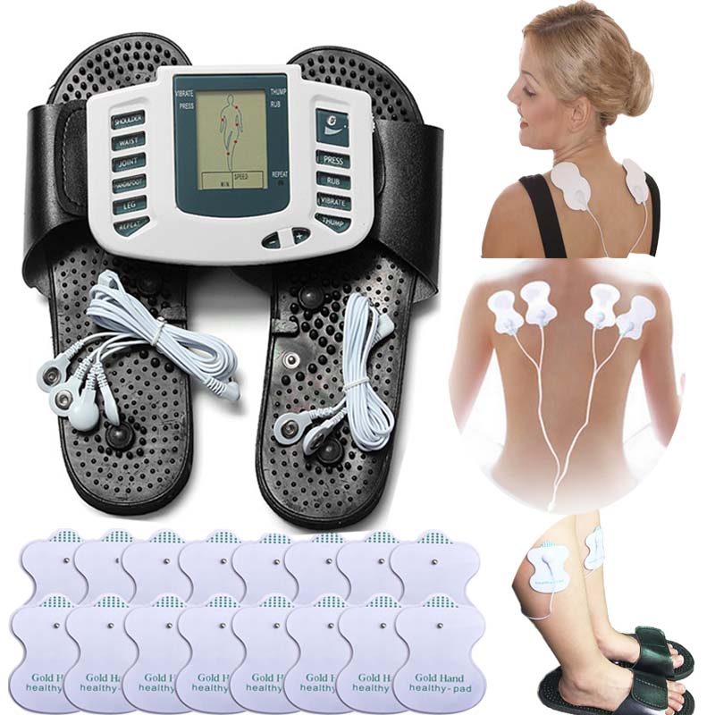 Health Care Tens massage foot Therapy Electronic Body Slimming belt