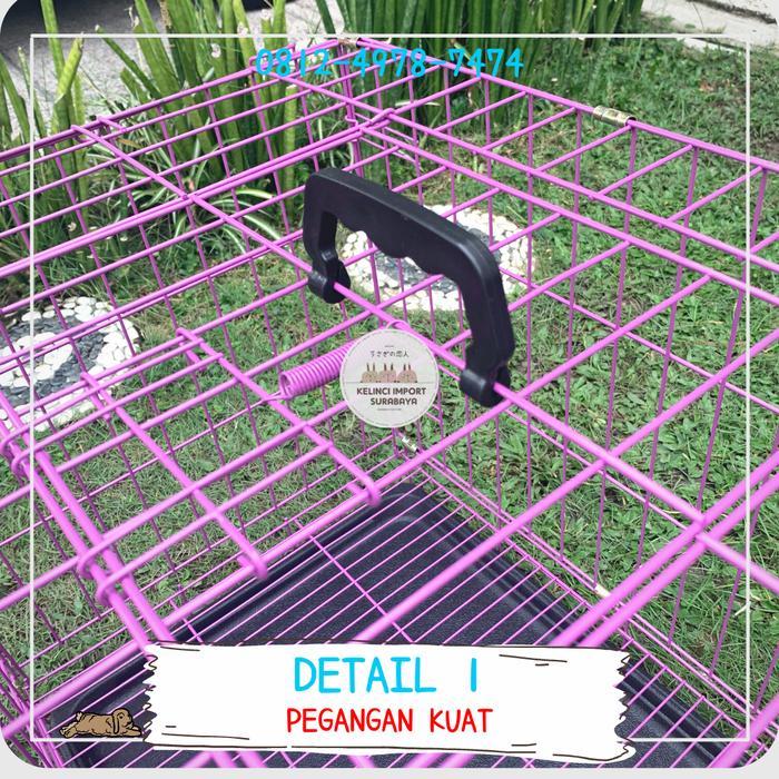 Kandang Hewan Anjing / Kelinci / Kucing Import - Size Large