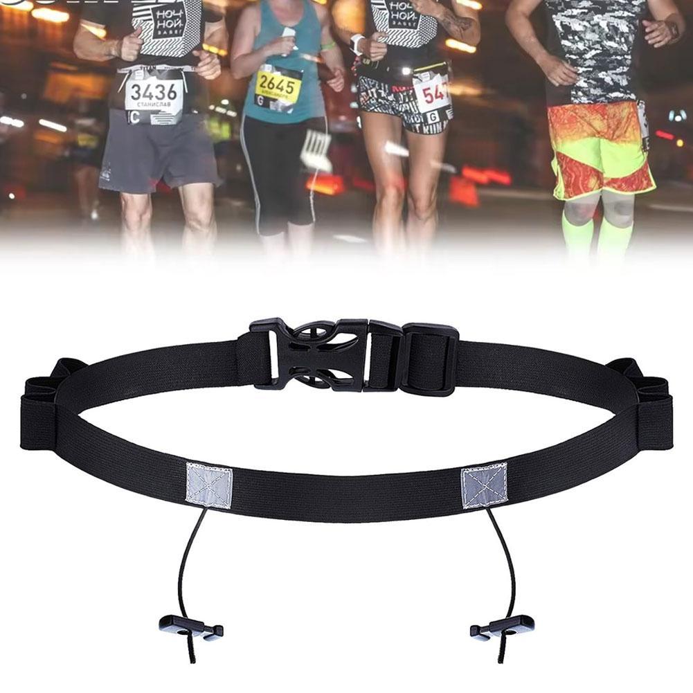 Marathon Running Competition Number Plate Belt Name Marathon Competition Uni Belt Sticker Sports