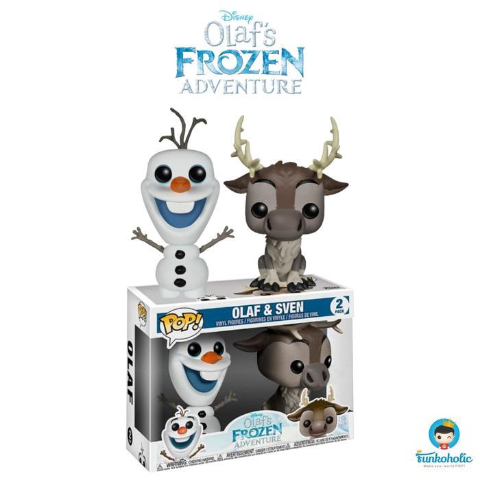 Funko Pop Disney Olaf'S Frozen Adventure - Olaf & Sven (2-Pack)