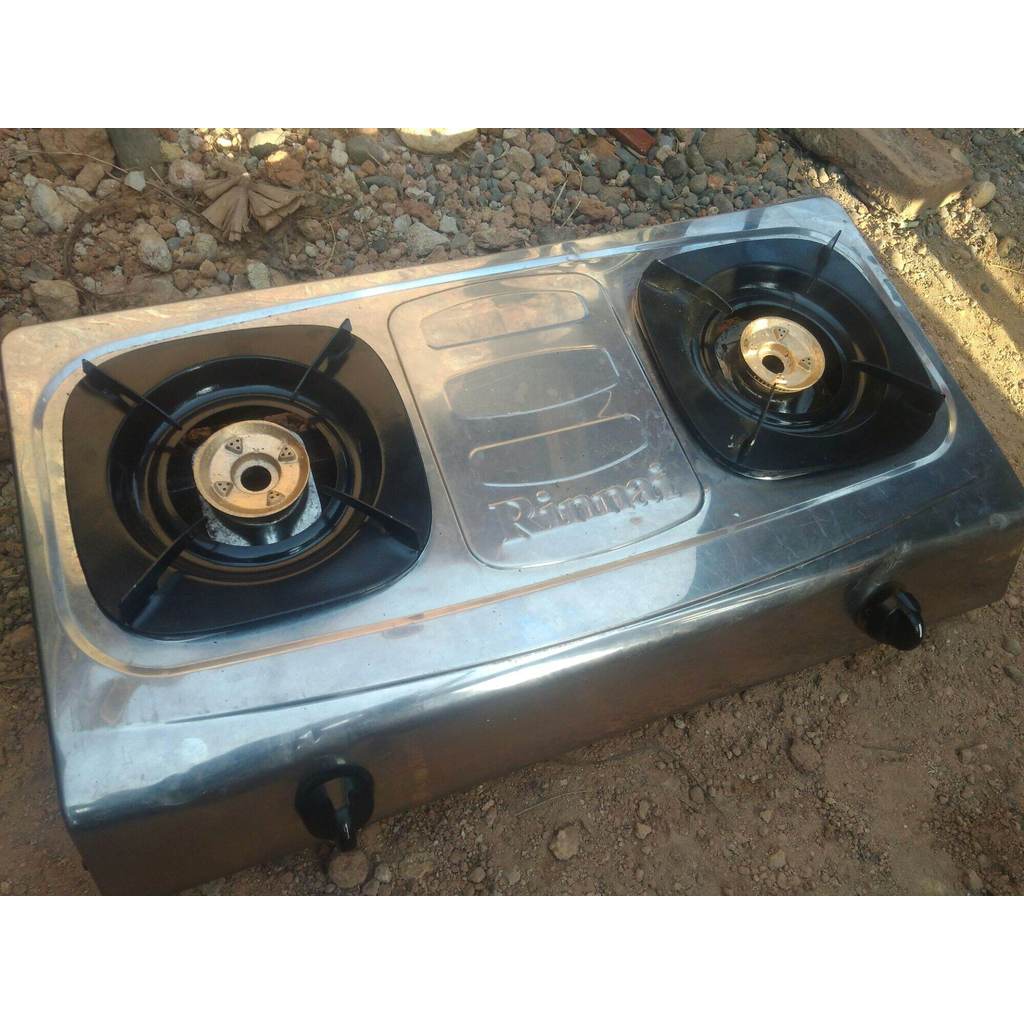 kompor gas 2 tungku Rekondisi/Seken kompor gas 2 tungku Rinai