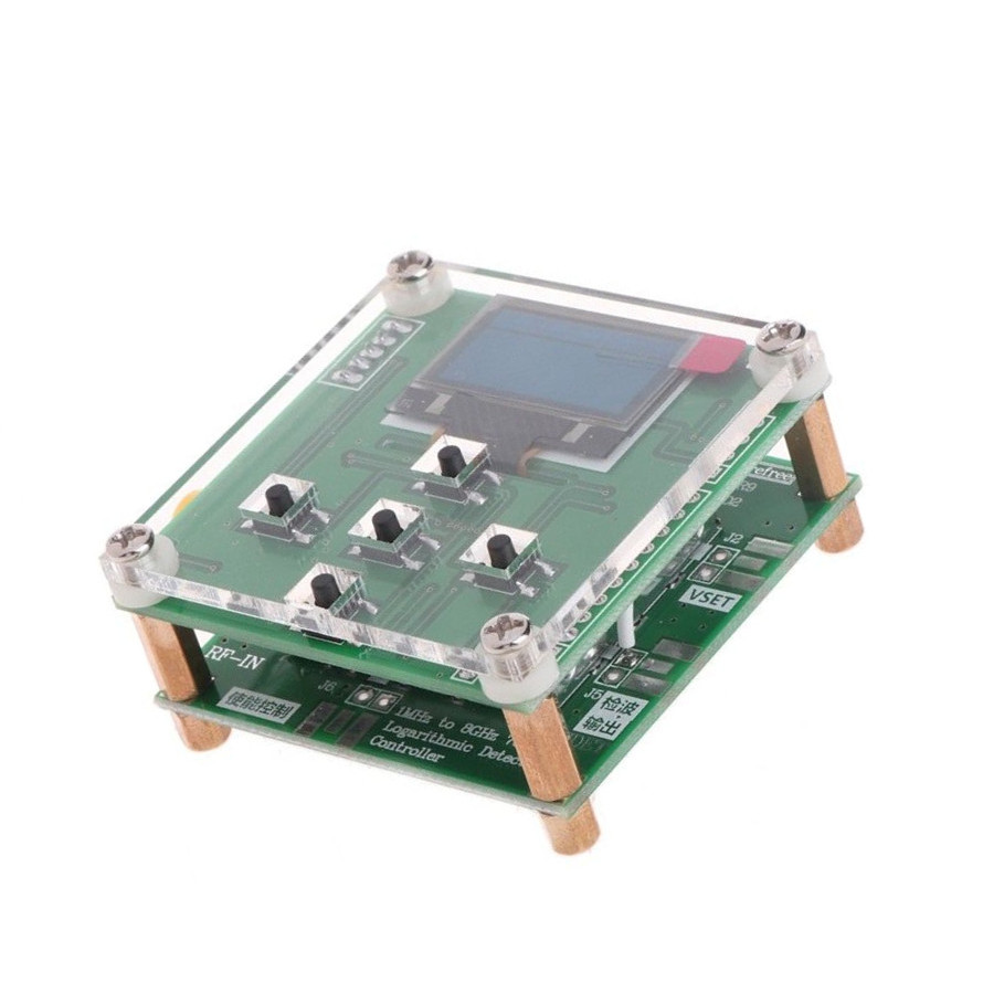 JUAL  New 500MHz/3GHz/8GHz OLED RF Power Meter RF Attenuation Value Settable PC Sofware CAS1Q BEST S