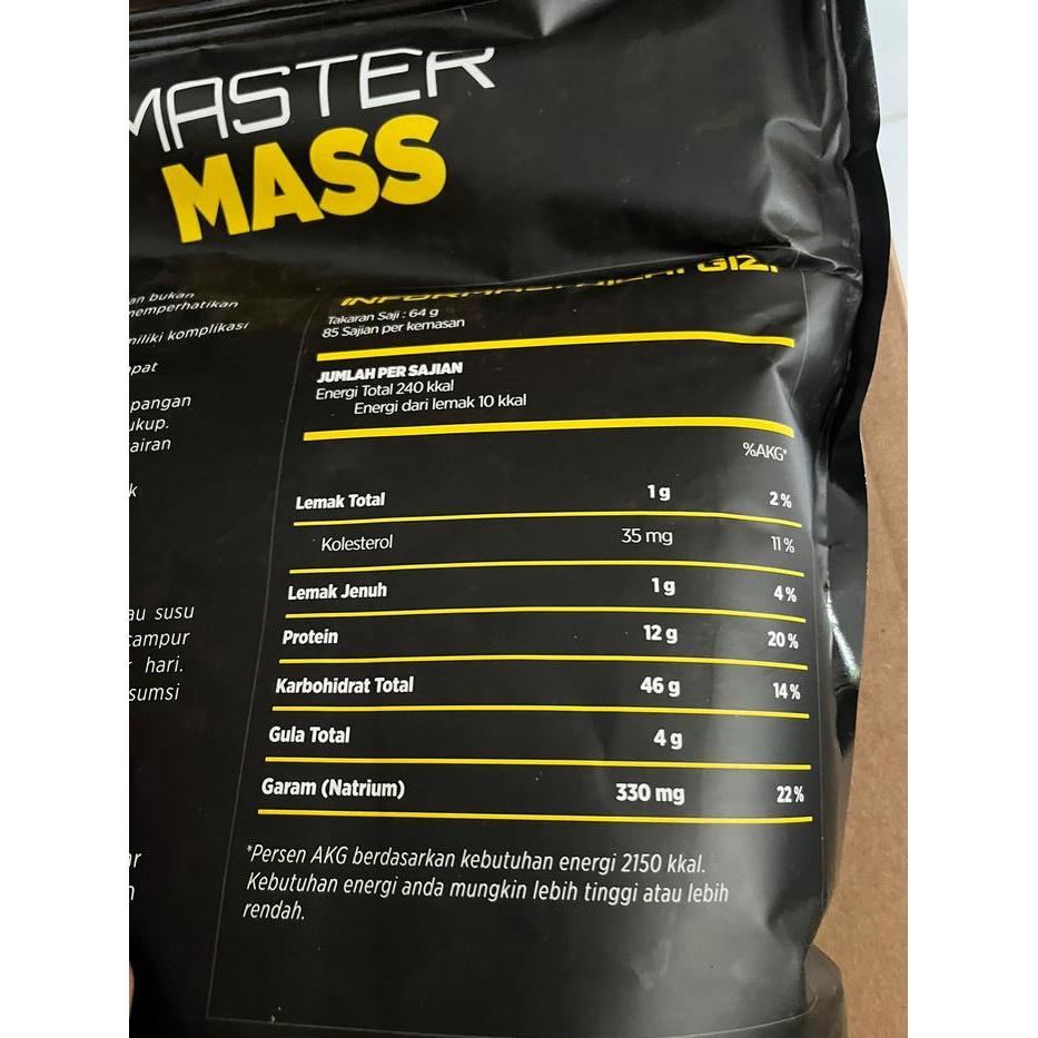 g57e- Master Mass Vectorlabs 12 Lbs Extreme Gainer Susu Fitness Whey Protein