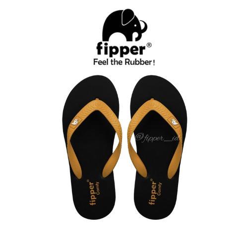 Grosir Fipper - Comfy Black / Yellow Terlariss 