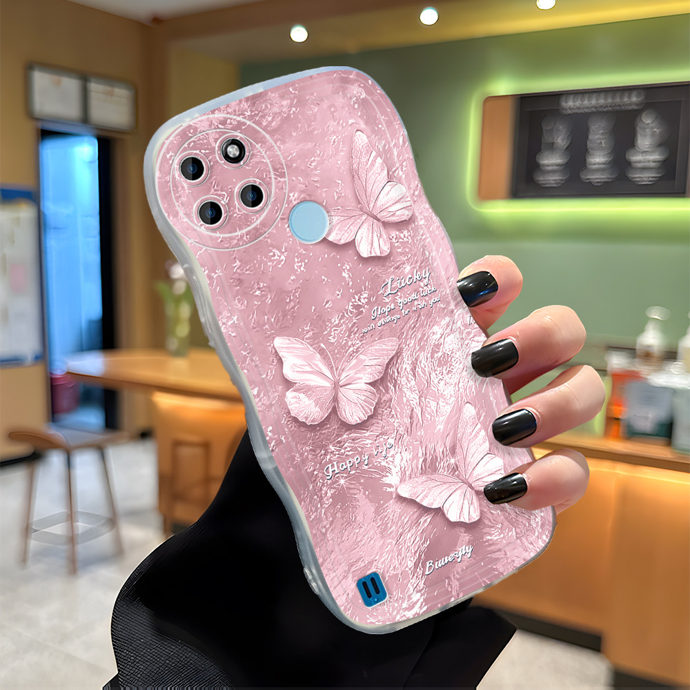 Casing Hp Untuk Realme C21Y C25Y Phone Case C24310 Soft  Cassing