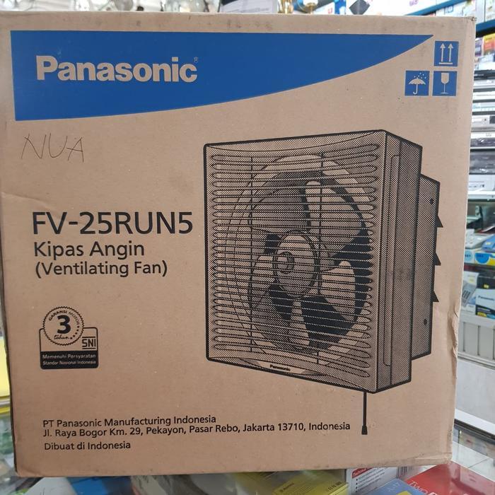 TERLARIS EXHAUST FAN PANASONIC FV25RUN, EXHAUST DINDING PANASONIC 10"